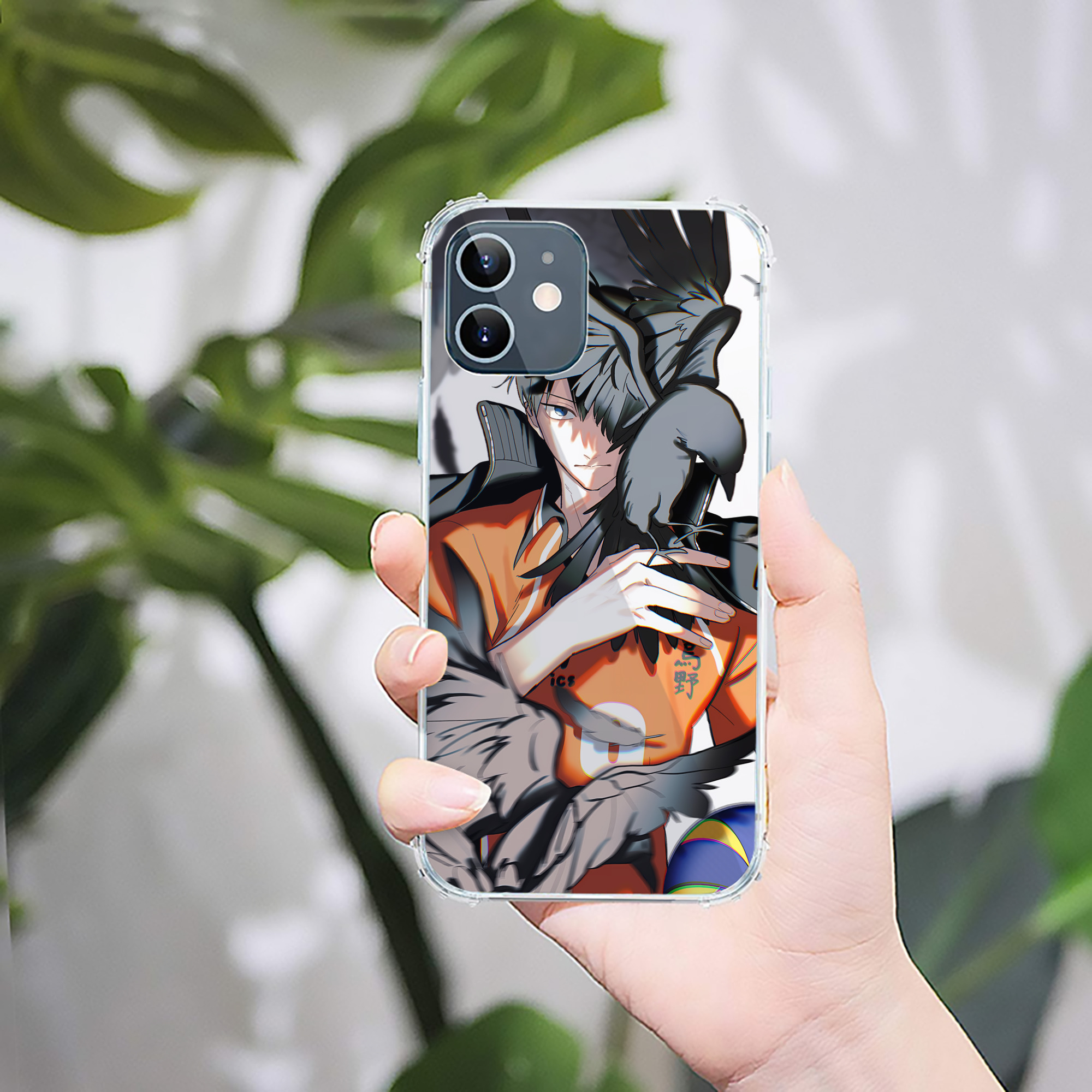 （画像用） ハイキュー!! Haikyu!! 【iPhone 12シリーズ対応】透明スマホケース（クリアソフトケース）